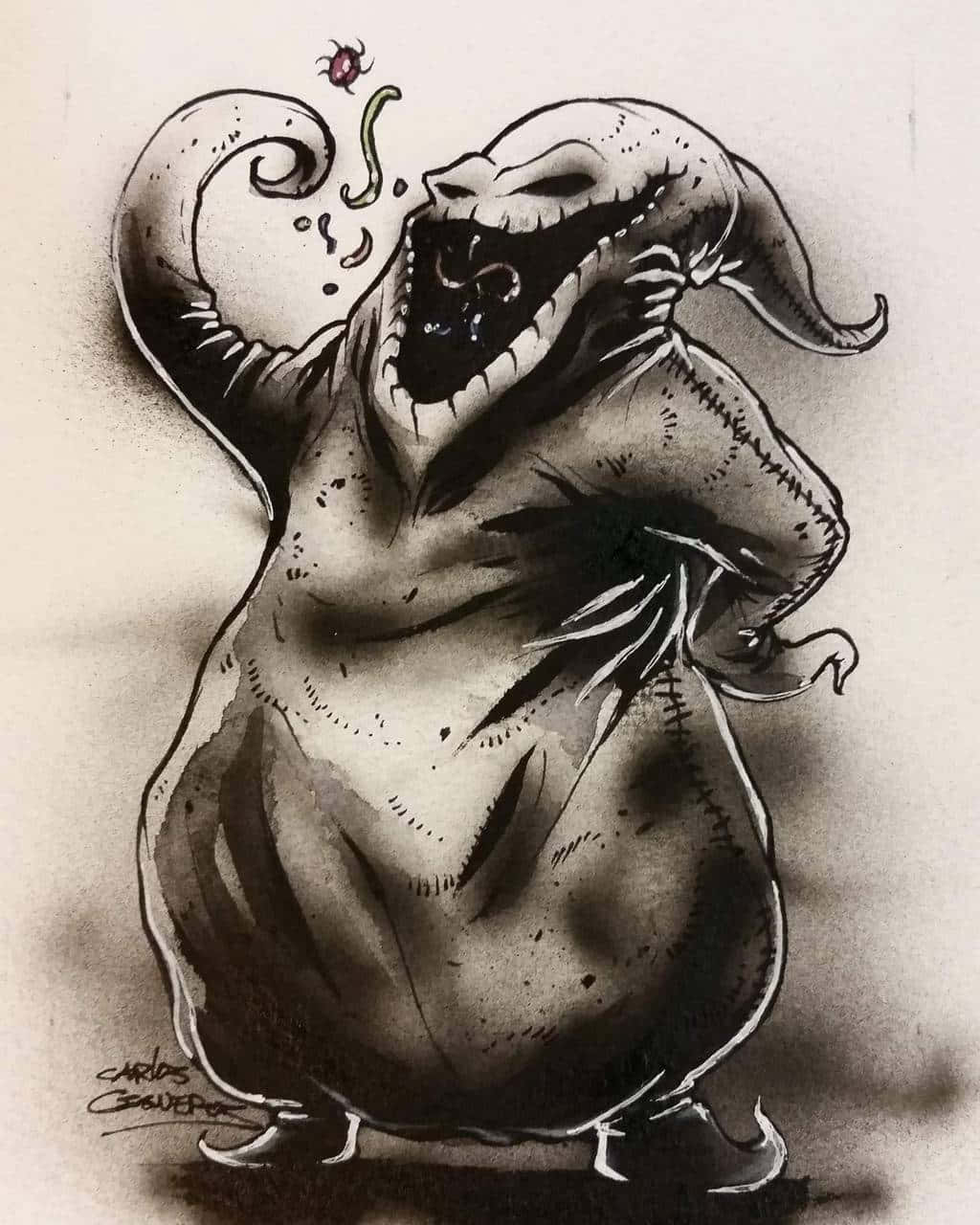ウギー・ブギーのイラスト 壁紙