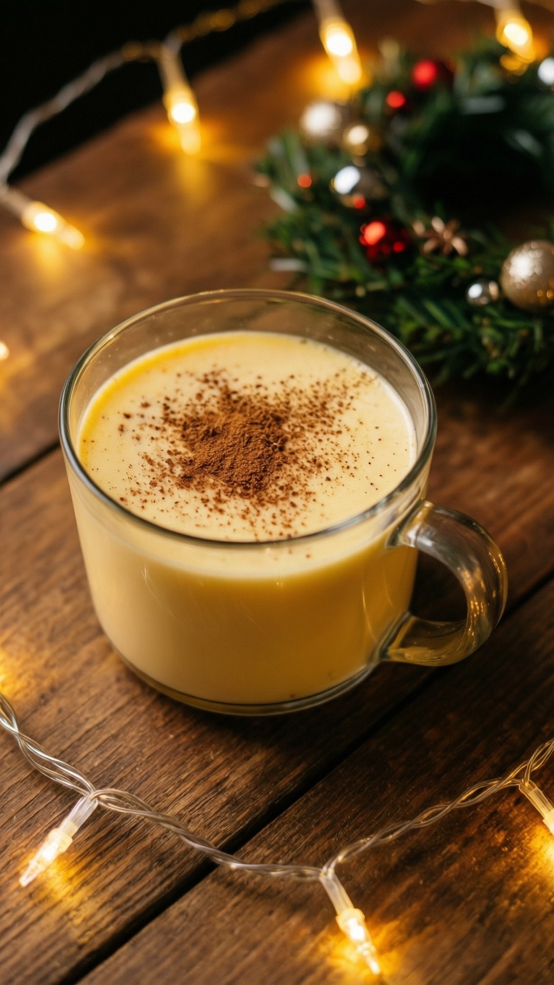 エッグノッグのクリスマスマグ 壁紙