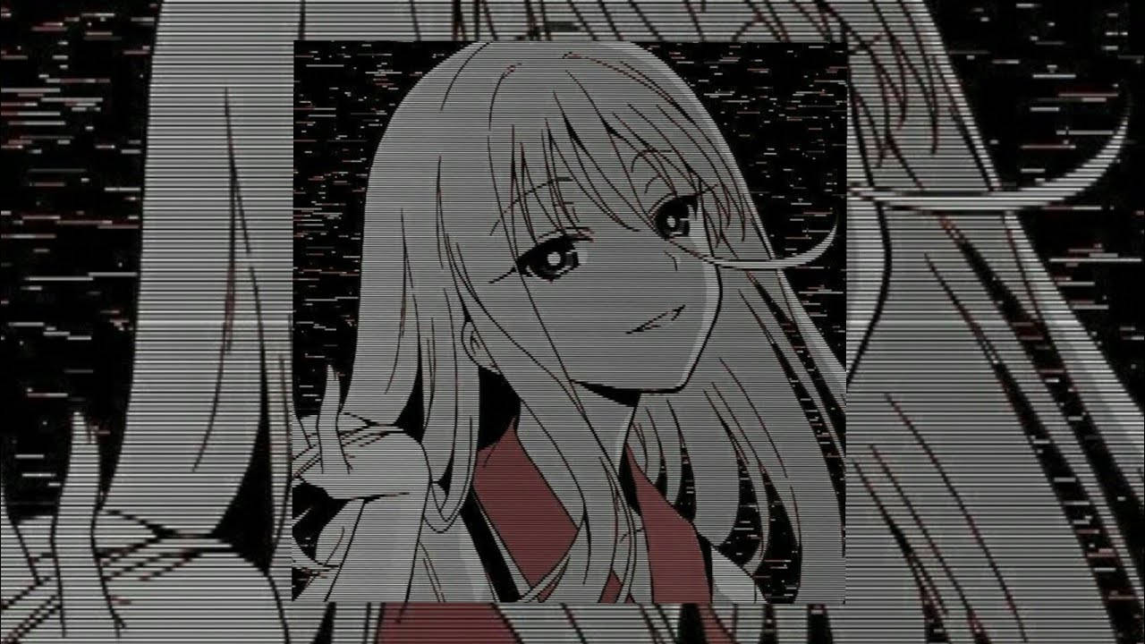 エッジーなアニメ風美少女アイコン 壁紙