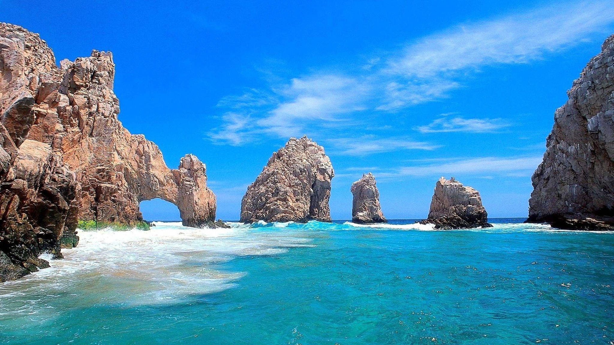 エル・アルコの海景 壁紙