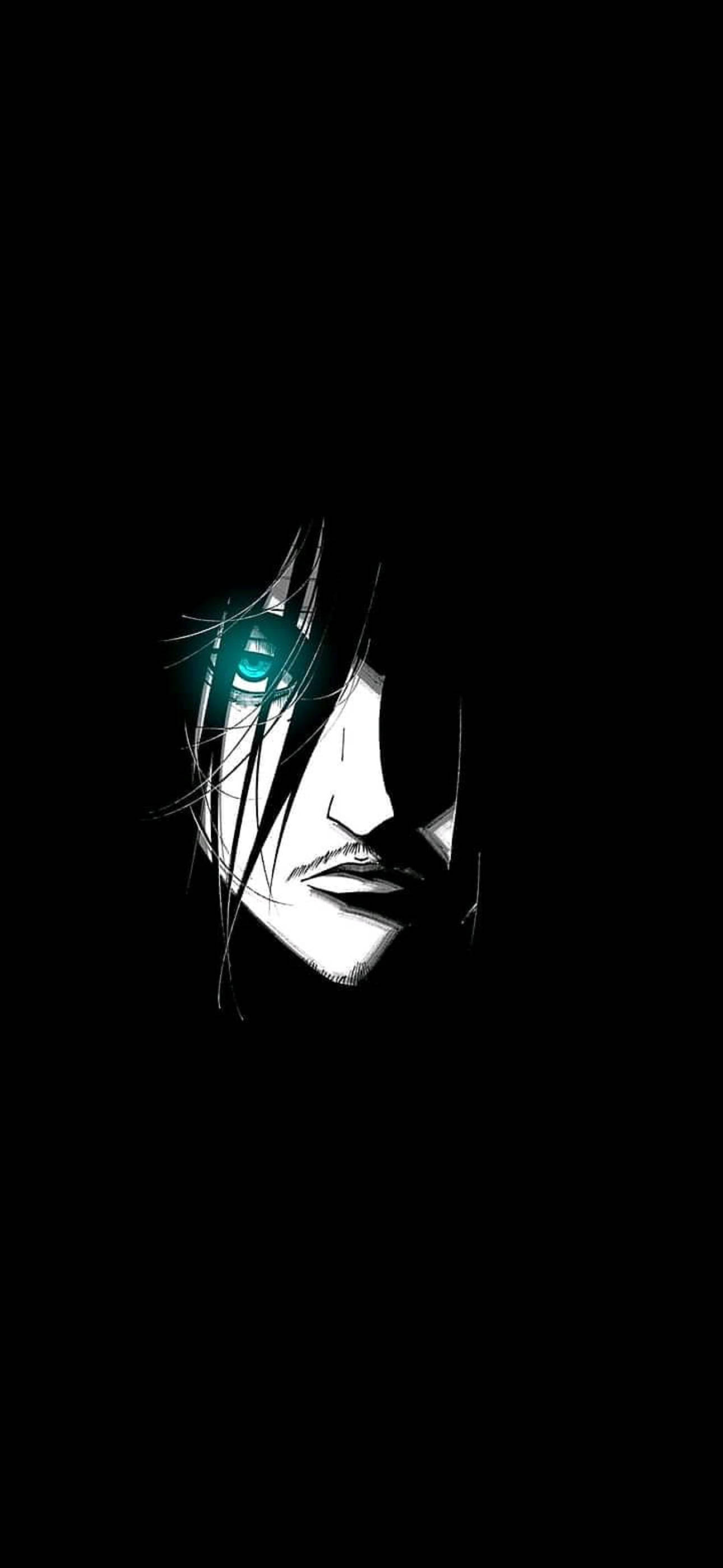 エレンの瞳 アート風アニメiPhone 壁紙