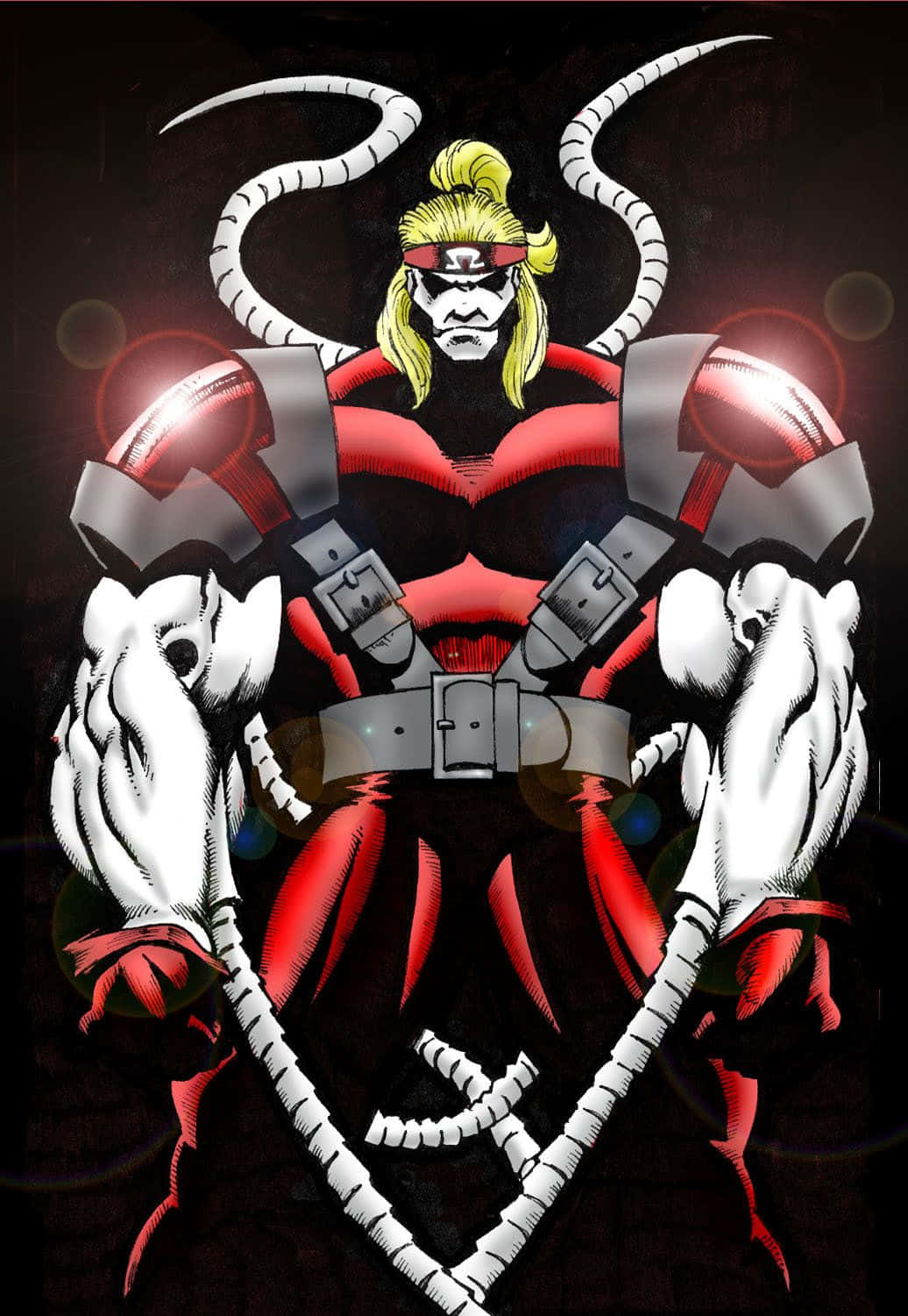 オメガレッド - マーベルコミックの致命的なスーパーヴィラン 壁紙