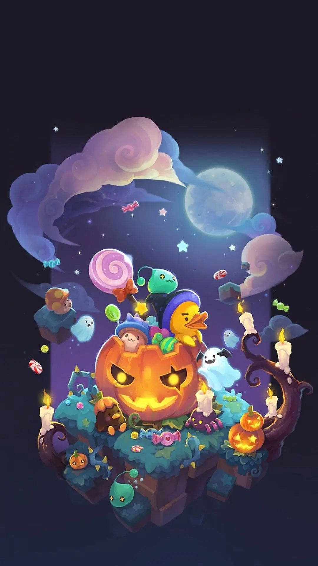 カートゥーンハロウィン・イン・パンプキン 壁紙