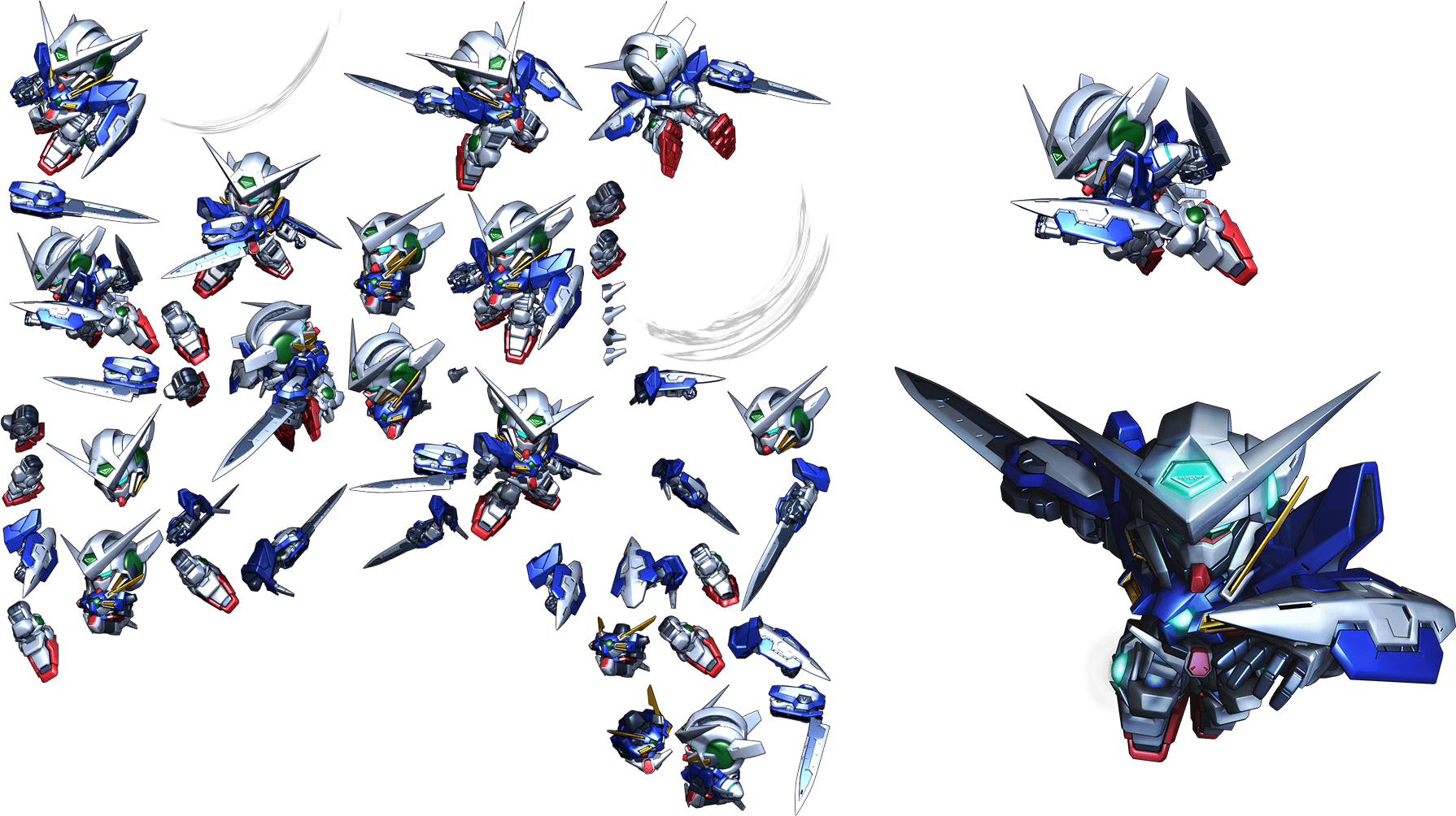 ガンダムメカコラージュ 壁紙