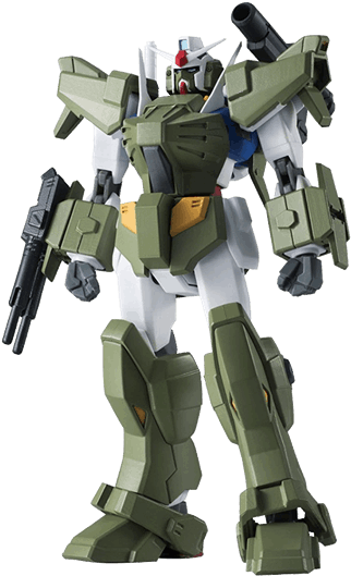 ガンダムメカモデル立ちポーズ 壁紙