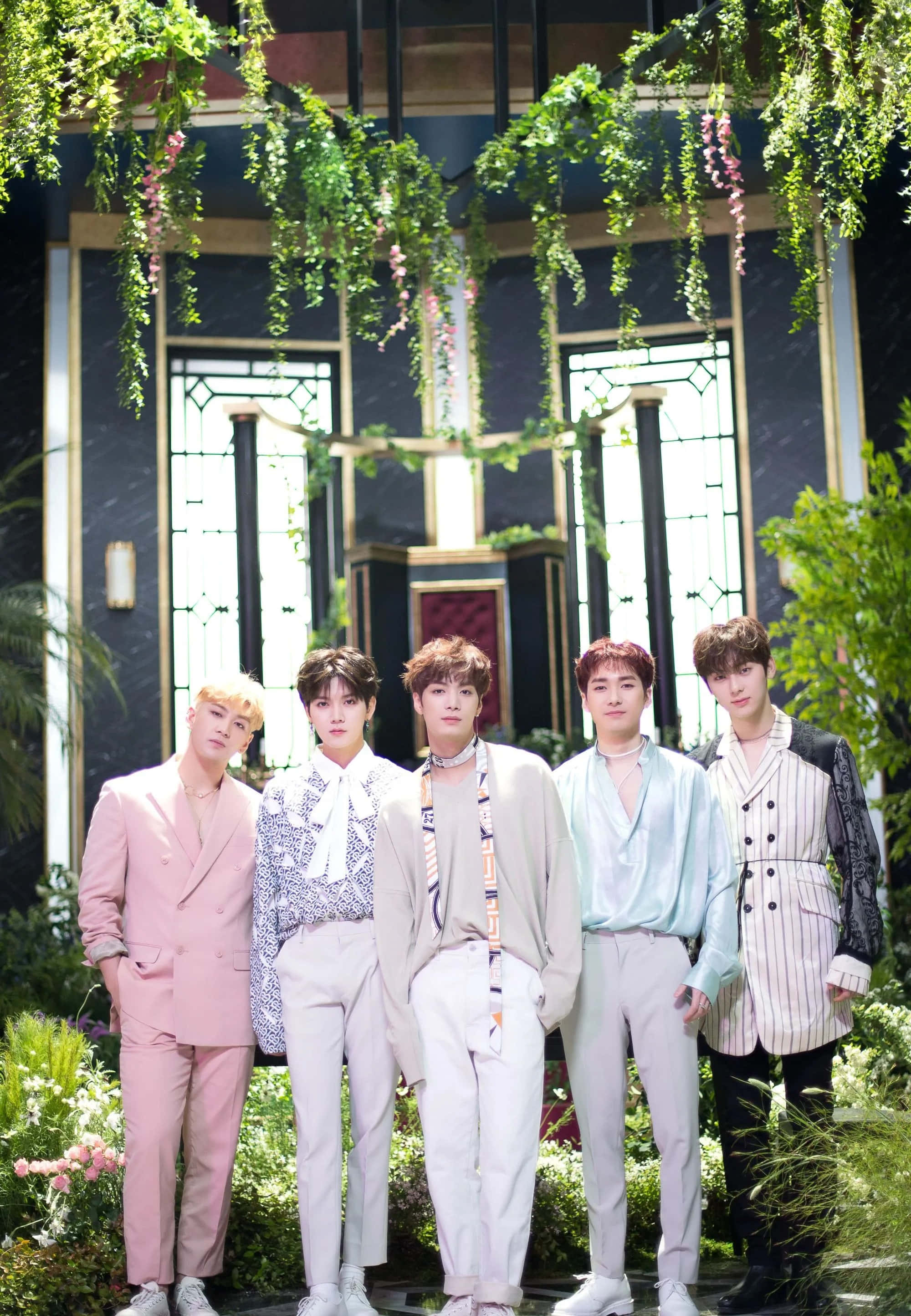 ガーデンNUEST Kpopボーイズグループ 壁紙