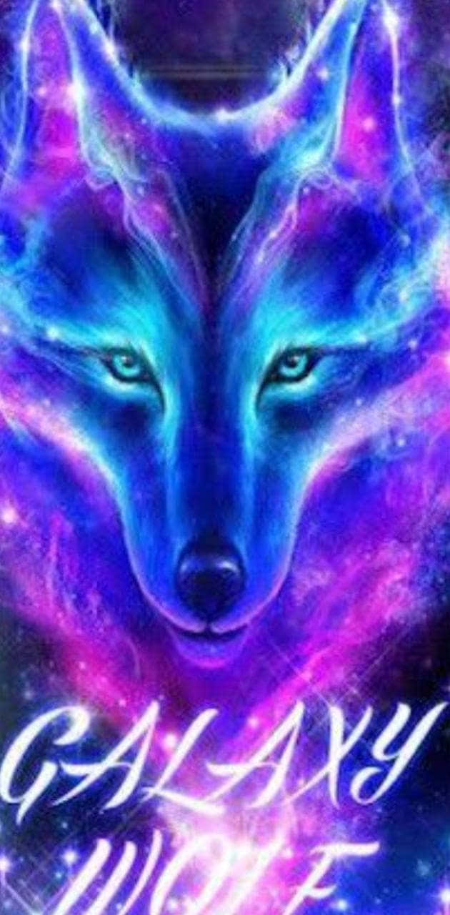 キャンディカラーの天体世界で明るく輝く夜空 壁紙