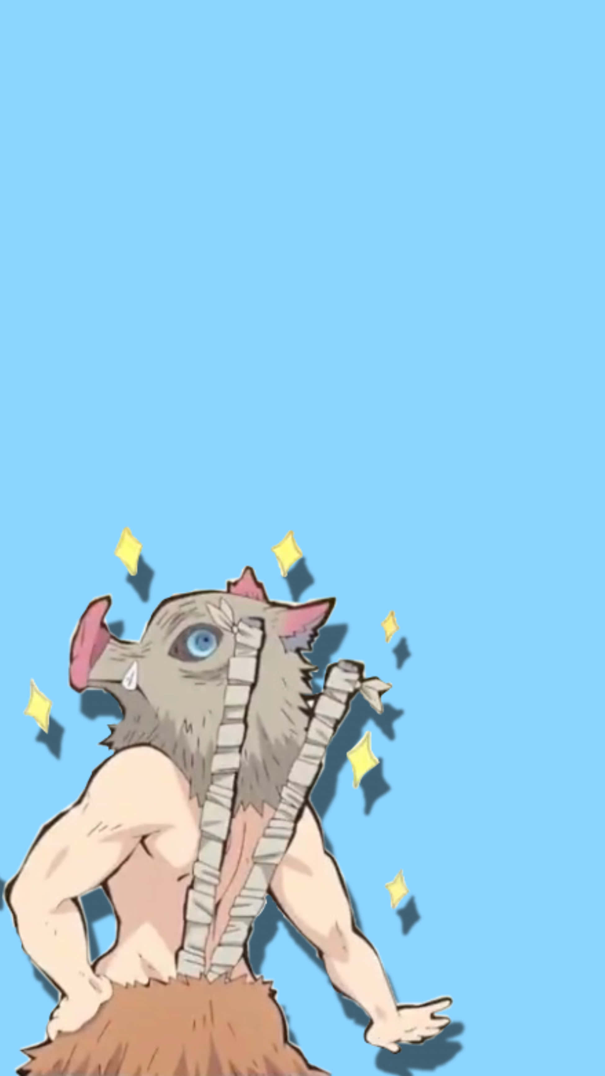 キラキラの伊之助PFP 壁紙
