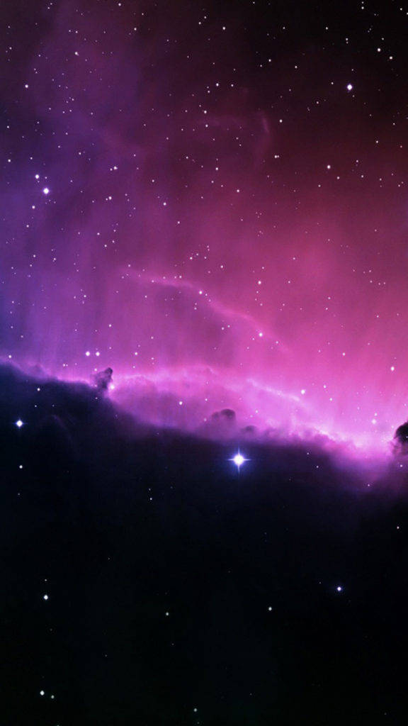 ギャラクシーと宇宙のiPhone 壁紙