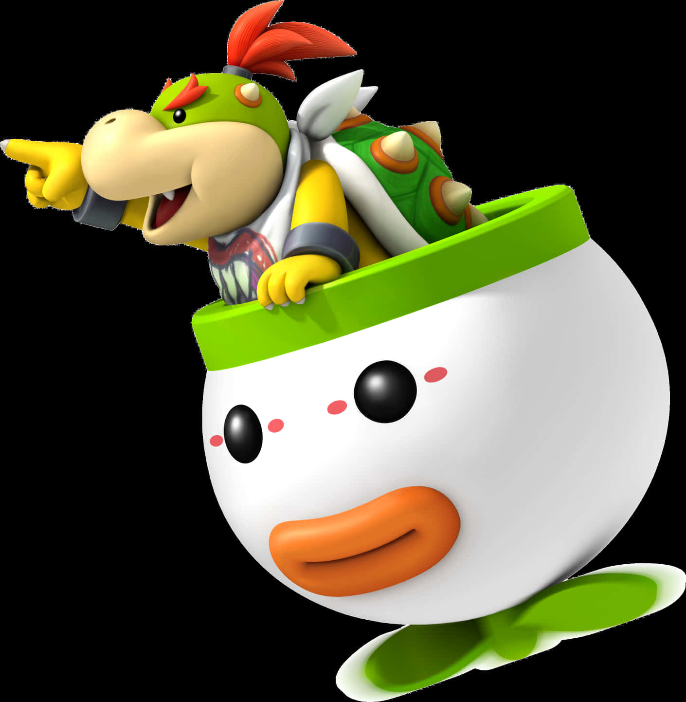 クッパJr. クラウドカーのクッパJr. 壁紙