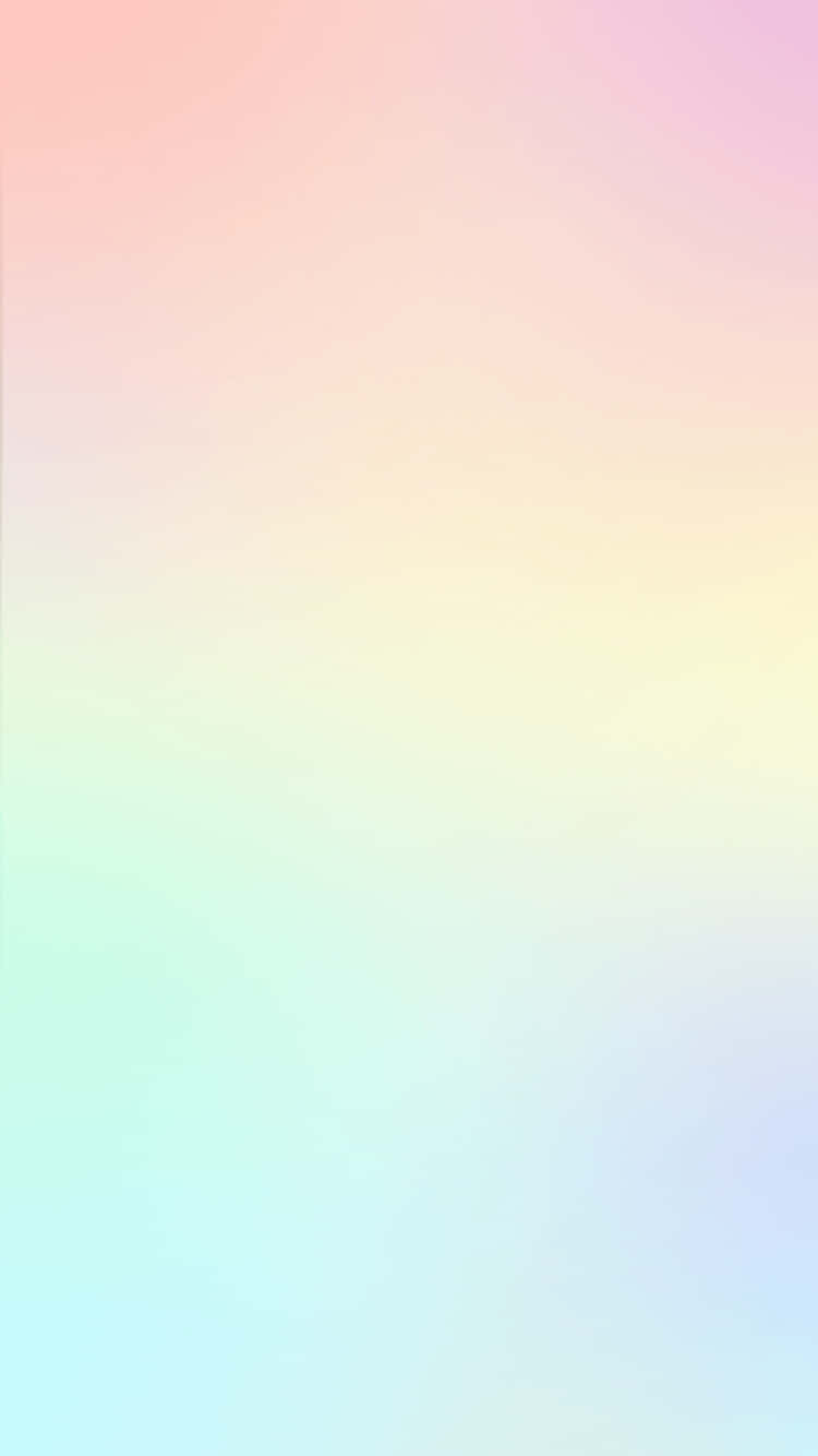 クリエイティブな虹色グラデーションのパステル背景 壁紙