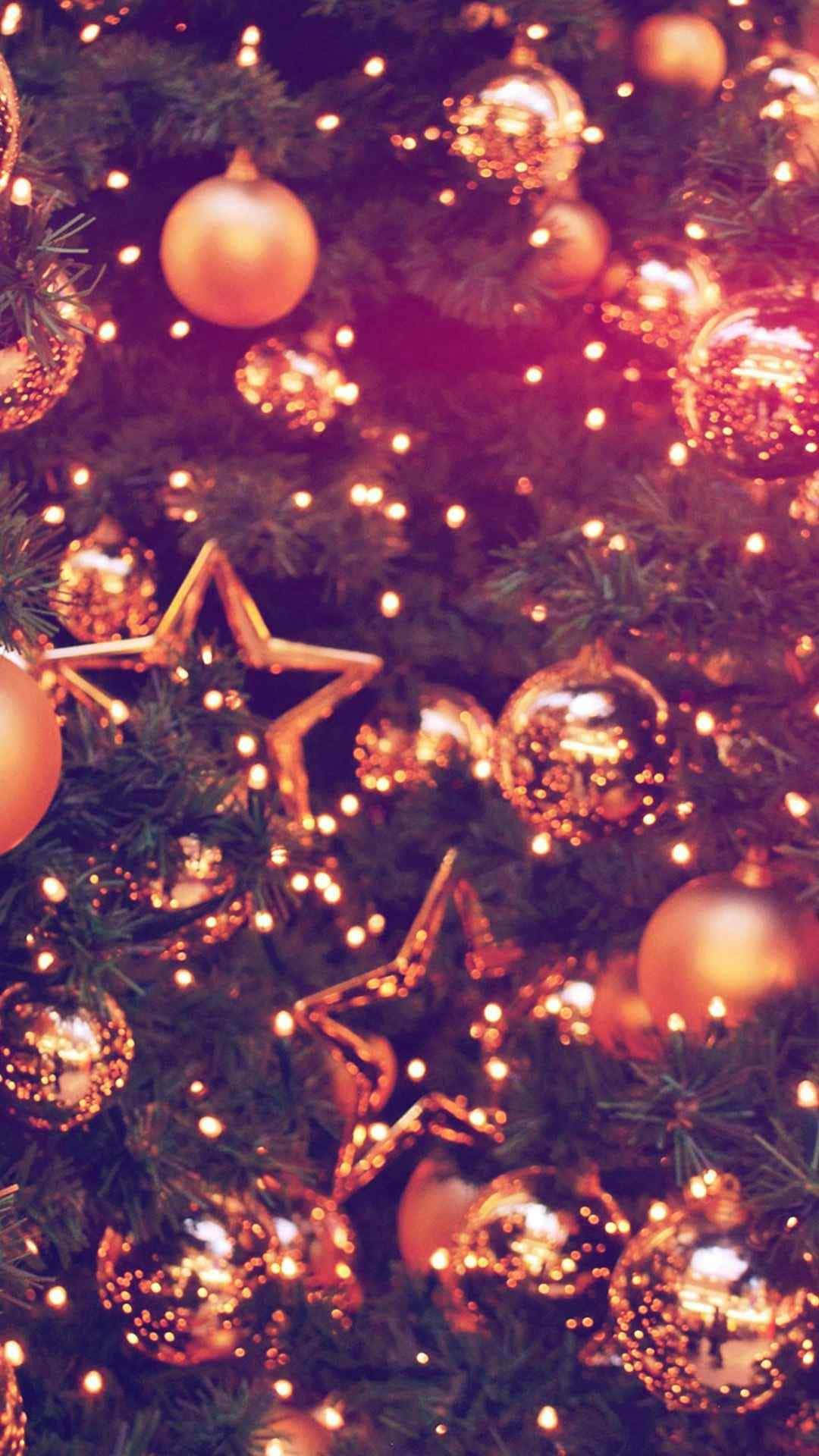 クリスマスの喜びを広める、お祝い気分満載のスマホ壁紙！ 壁紙