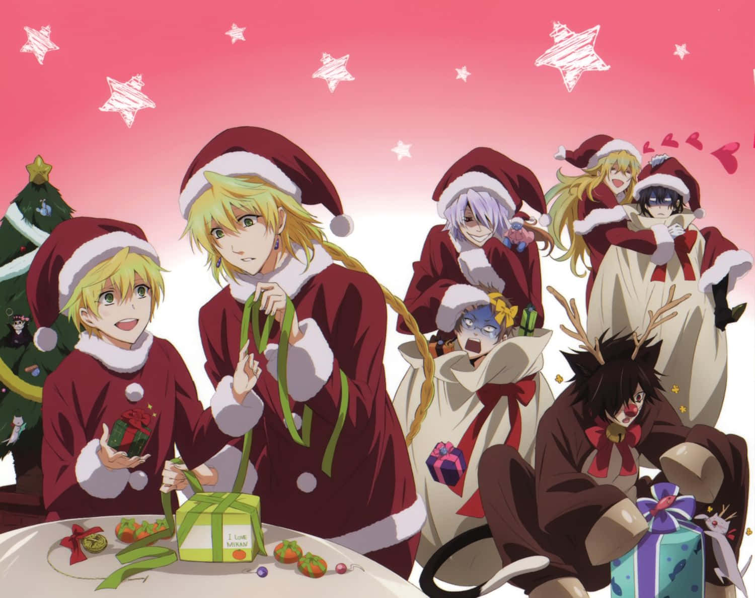 クリスマスアニメのパンドラハーツのプロフィール画像 壁紙