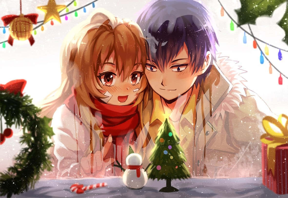 クリスマスシーズンとアニメ愛を祝おう！ 壁紙