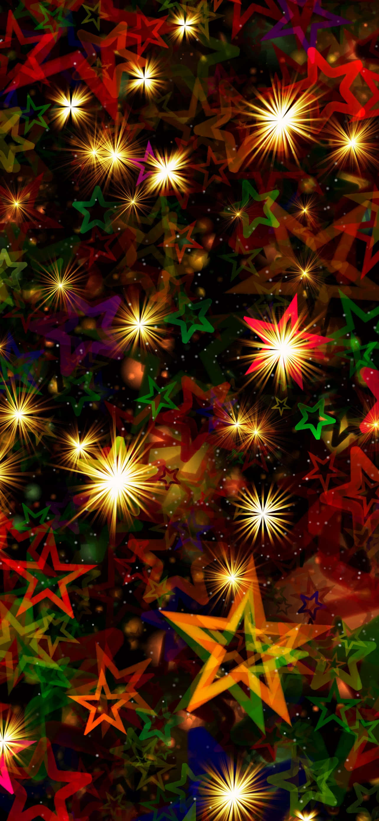 クリスマススターで家とホリデーを照らそう 壁紙