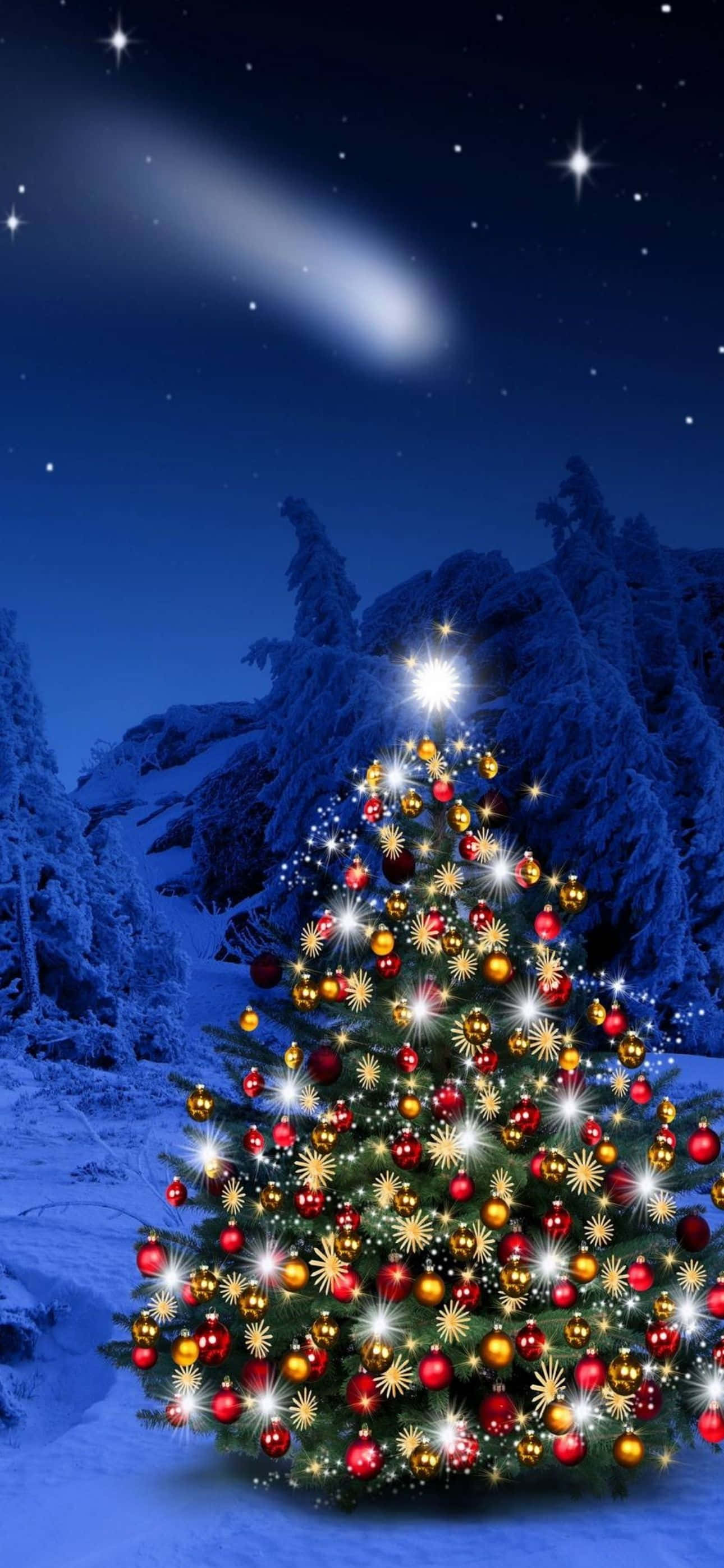 クリスマスツリーの壁紙 - Android用壁紙 壁紙