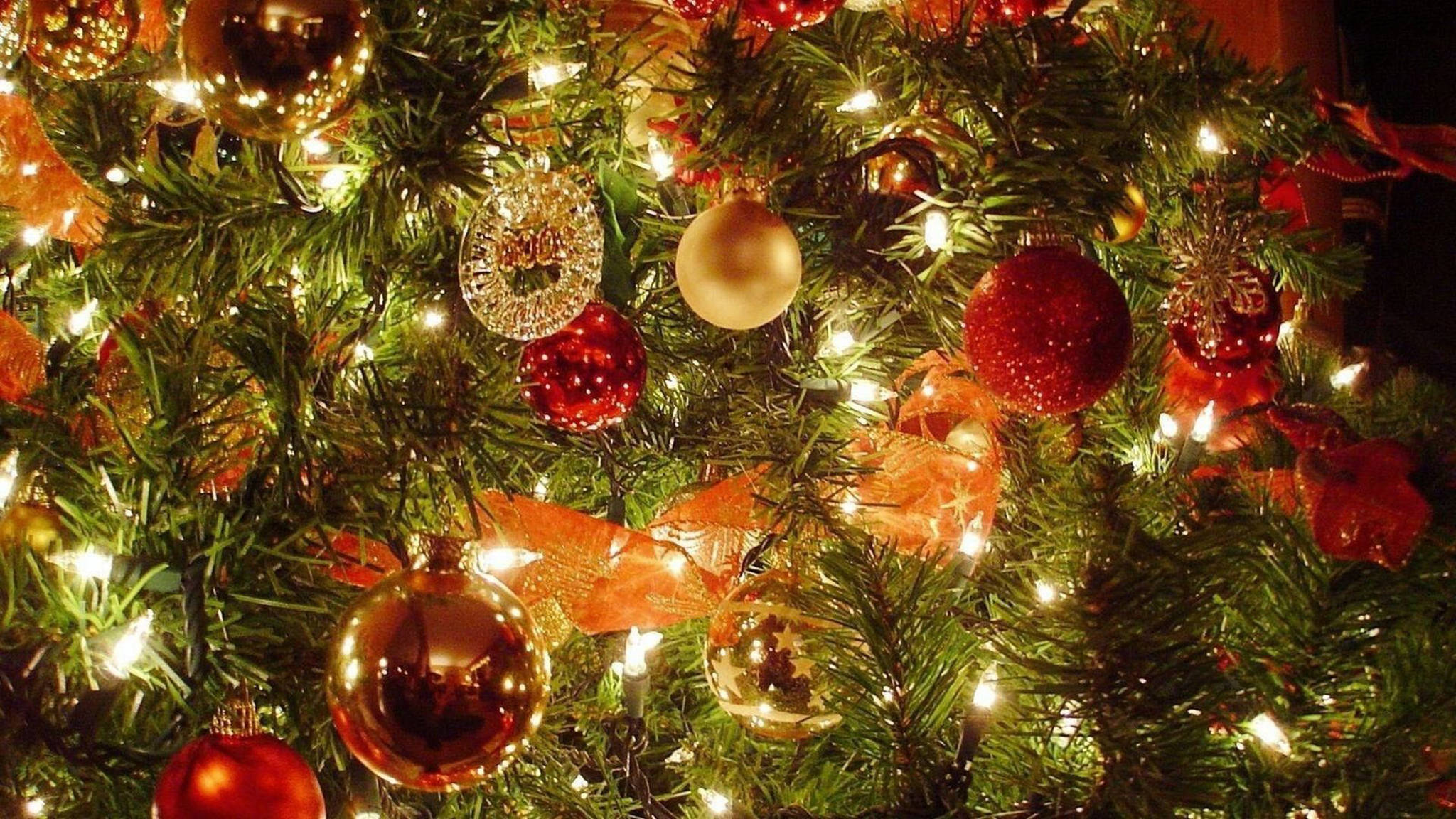 クリスマスデスクトップリース 壁紙
