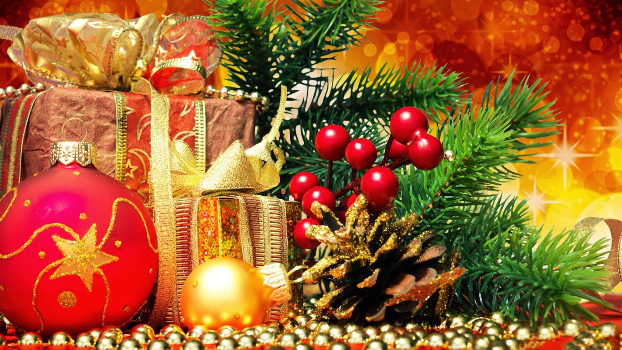 クリスマスデスクトップ背景 壁紙