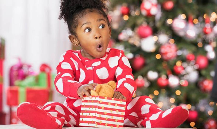 クリスマスプレゼントの積み重ねコレクション 壁紙