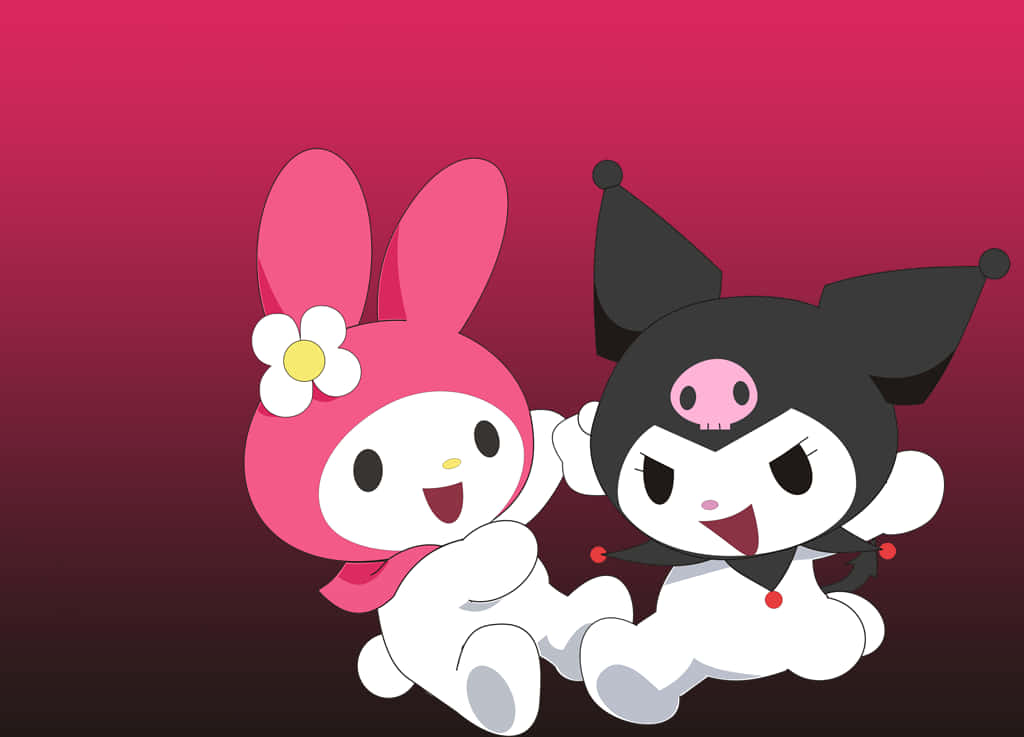 クロミとマイメロディのデスクトップ 壁紙