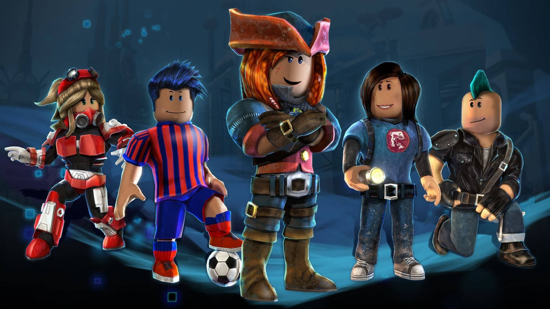 クールな3D Robloxアバター 壁紙
