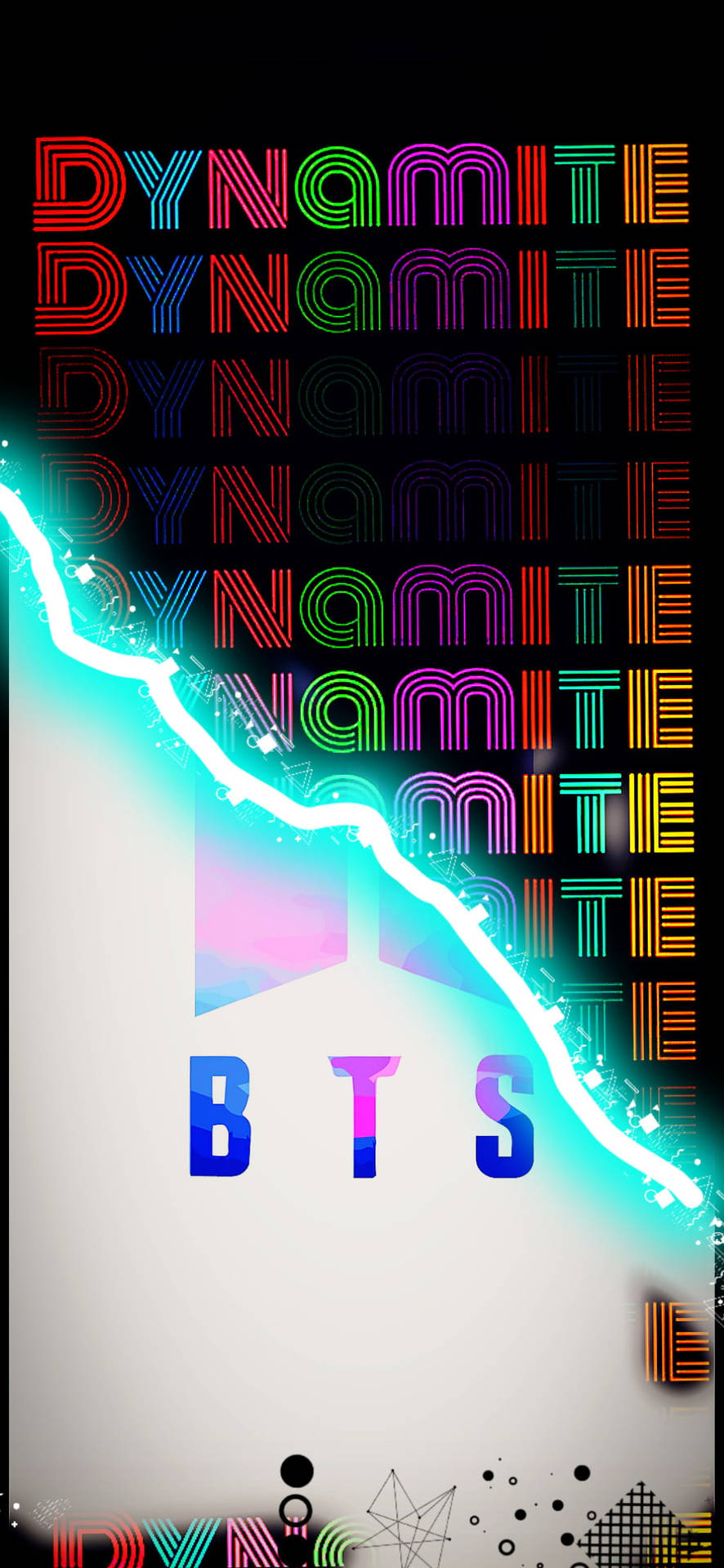 クールなBTS Dynamiteトランジションエフェクト