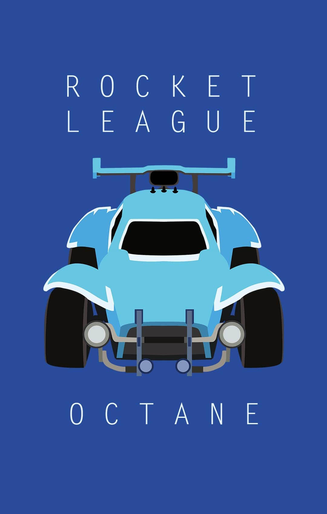 クールなRocket Leagueオクタンカー 壁紙