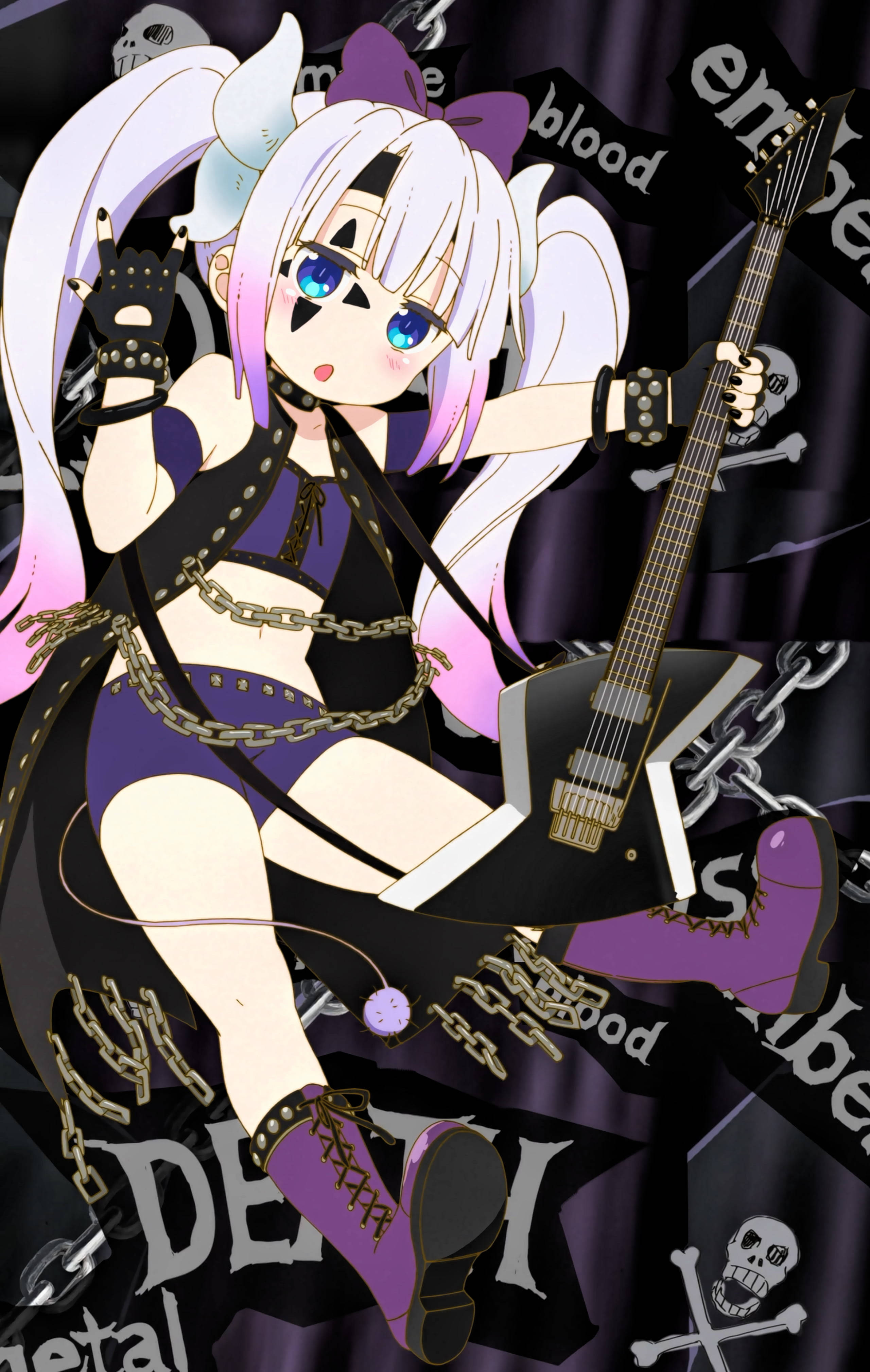 クールなアニメガールのプロフィール画像 カンナカムイ 壁紙