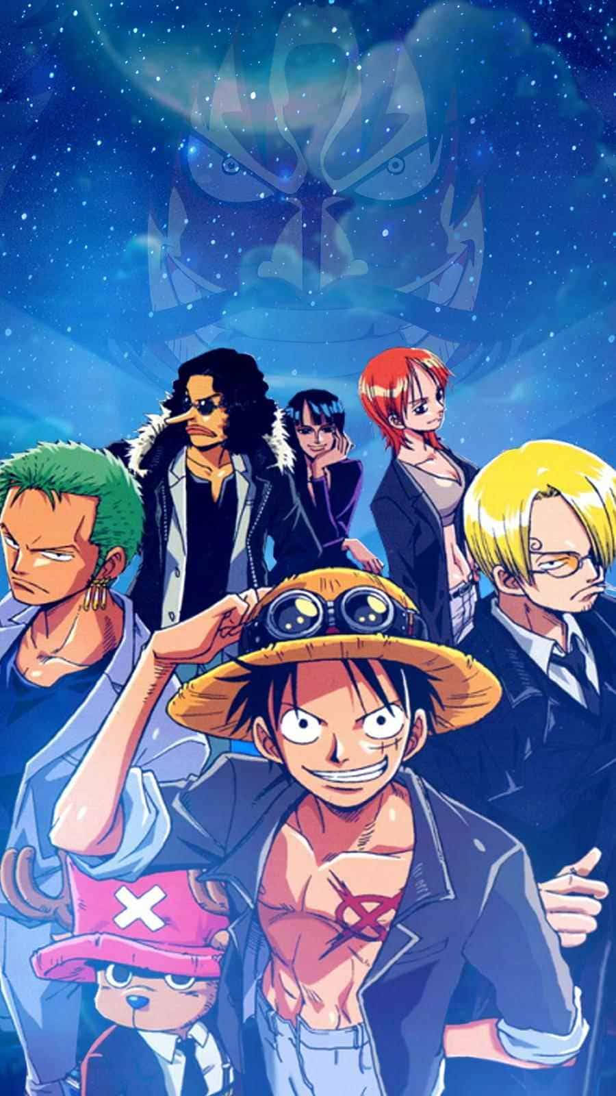クールなアニメ電話麦わら海賊団 壁紙