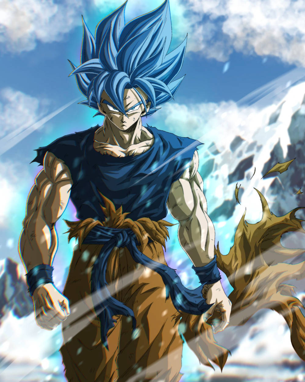 クールなドラゴンボールZ 悟空 身勝手の極意 壁紙