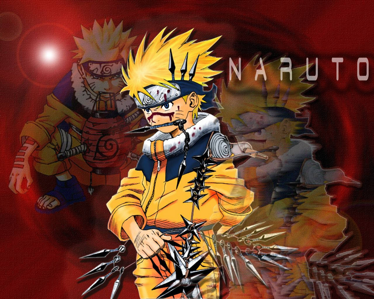 クールなナルトの赤い美学