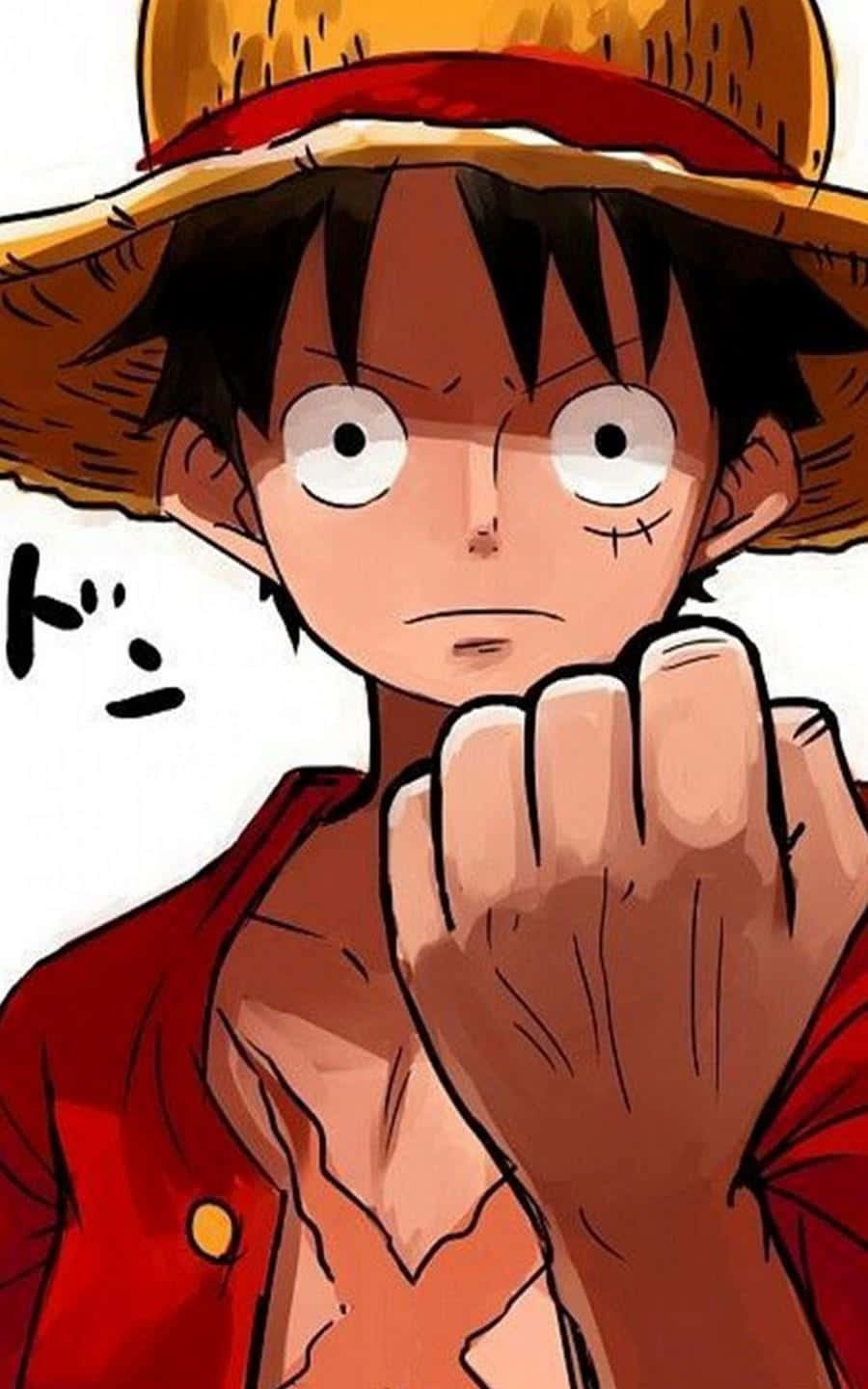 クールなルフィ アクション中 壁紙