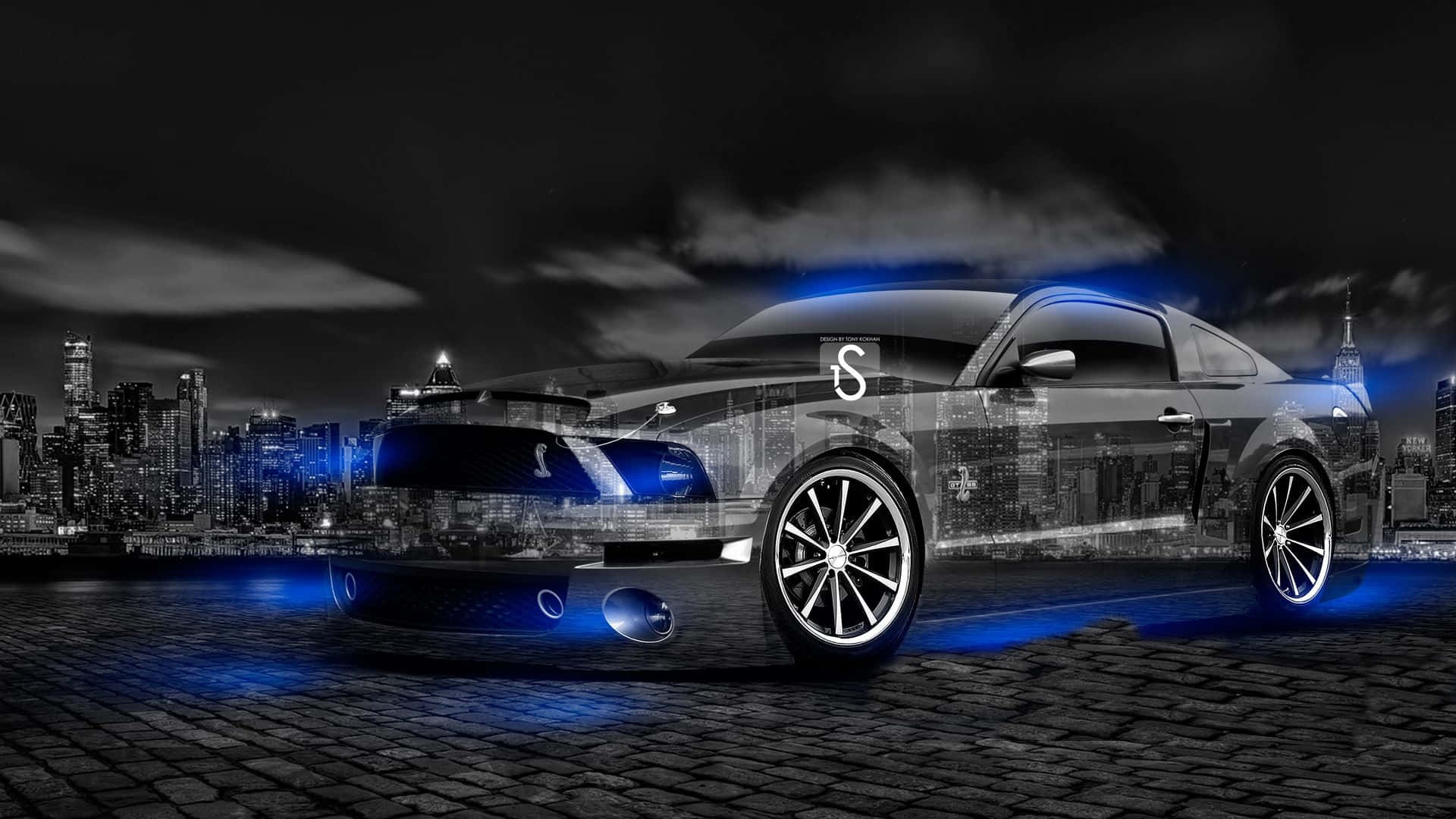 クールな未来的車の画像 壁紙