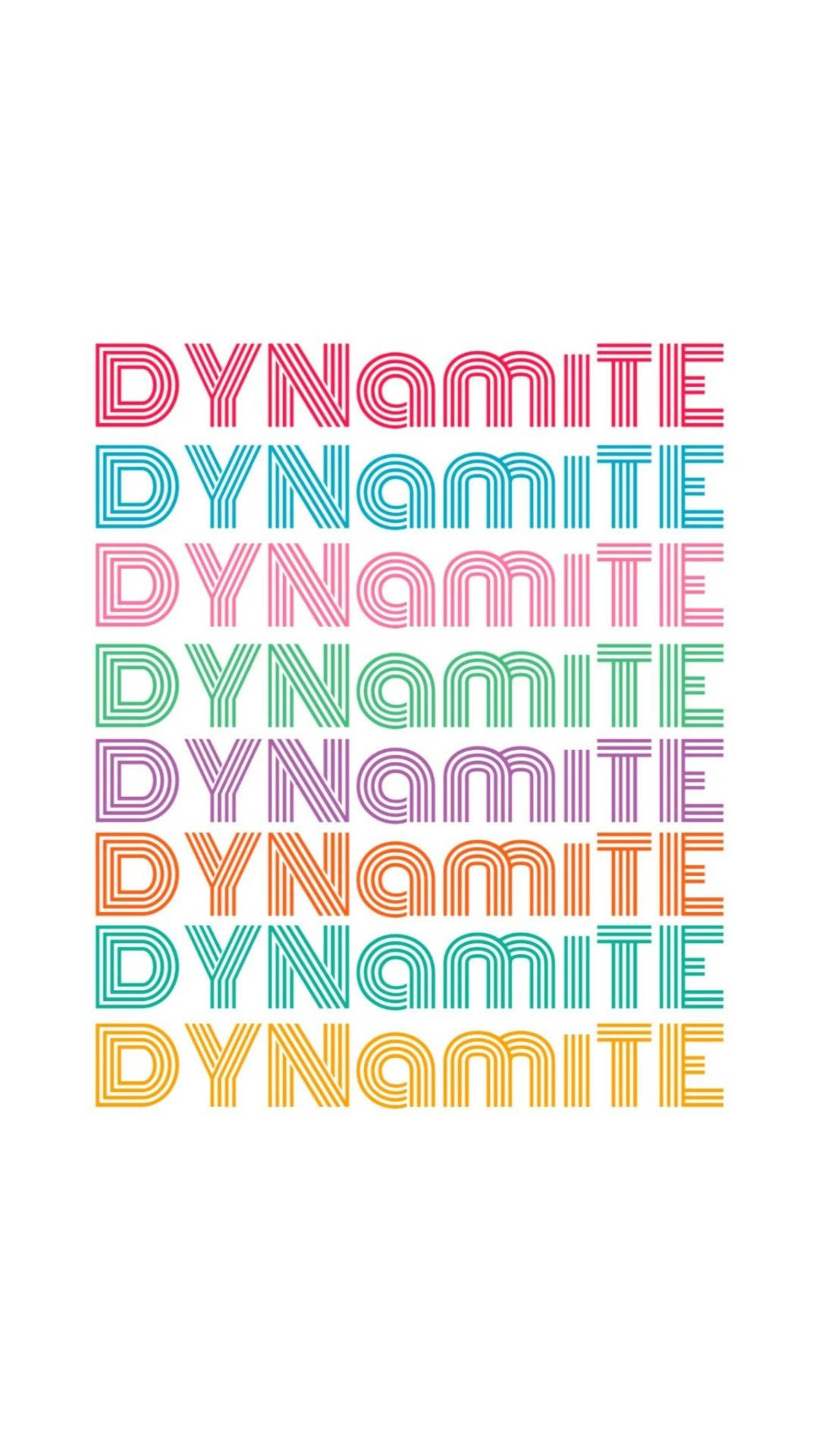 クールホワイト BTS Dynamite フォン 壁紙