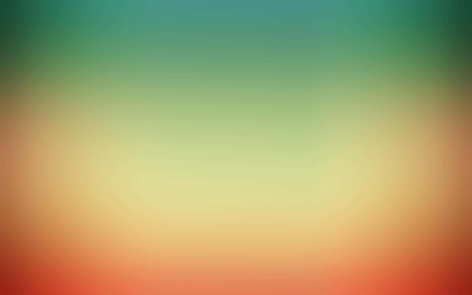 グリーンとオレンジのオンブレグラデーション背景 壁紙