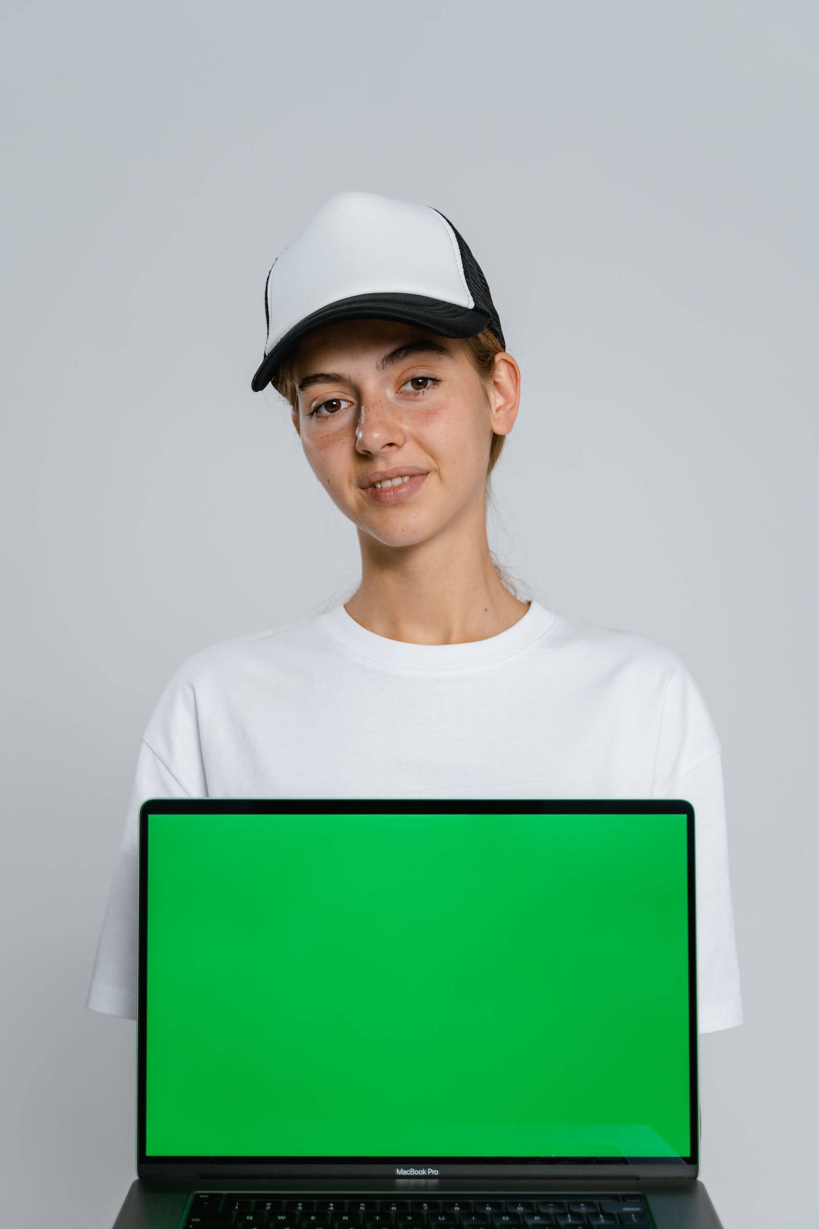 グリーンスクリーンラップトップ 壁紙