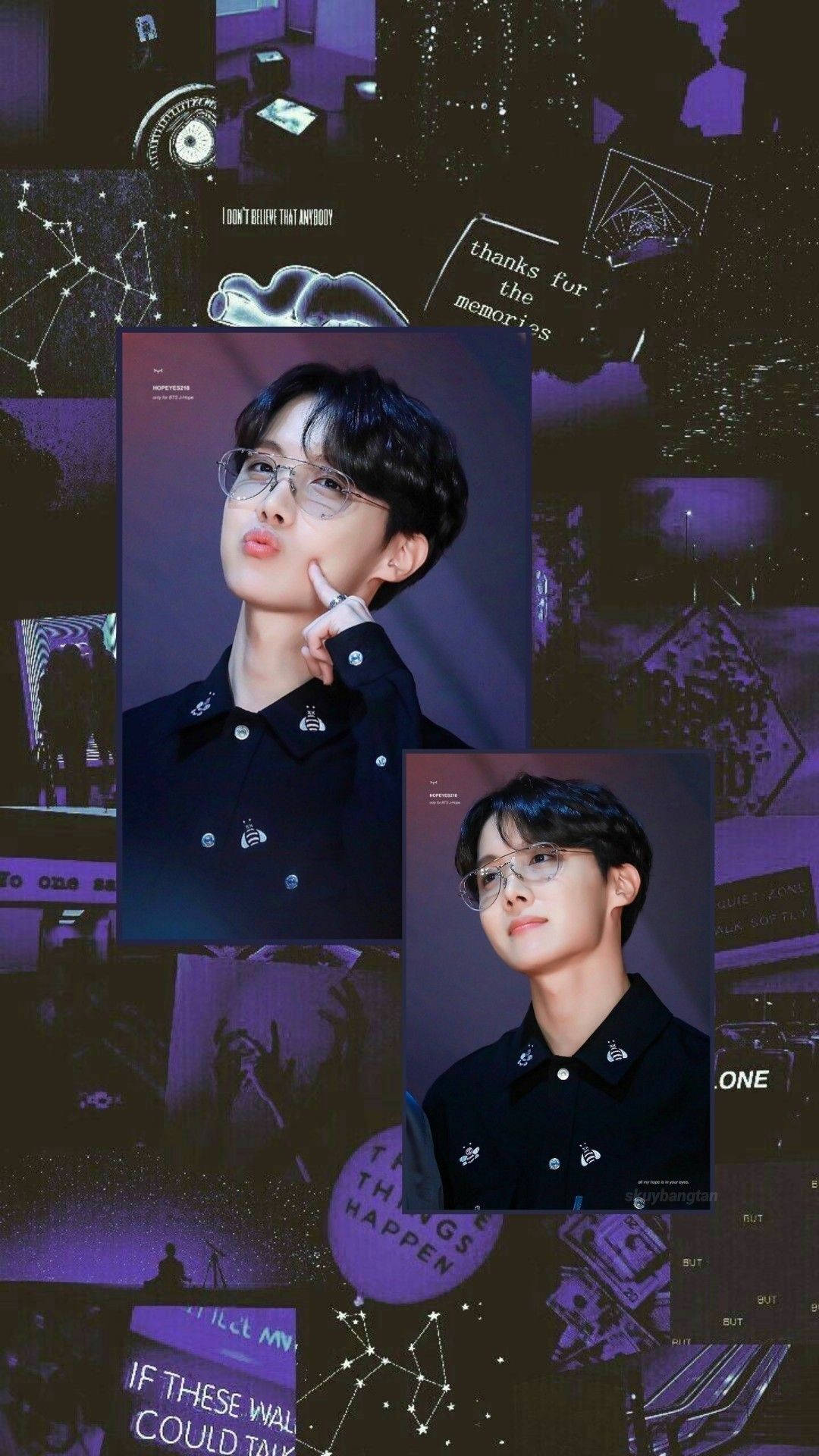 グーフィーなBTS J-HOPEのエステティック 壁紙