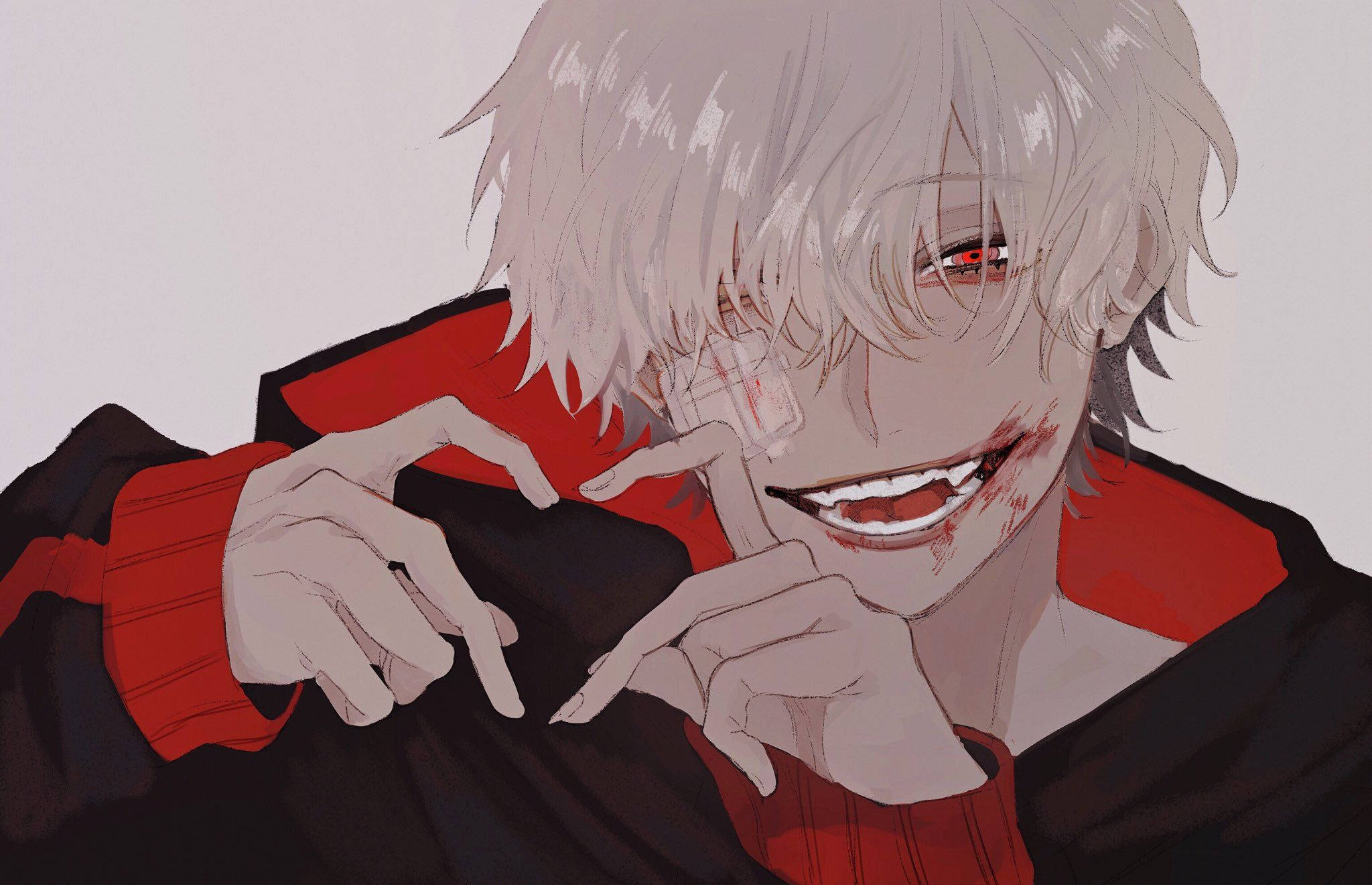ケン・カネキ エッジーなアニメPFP 壁紙