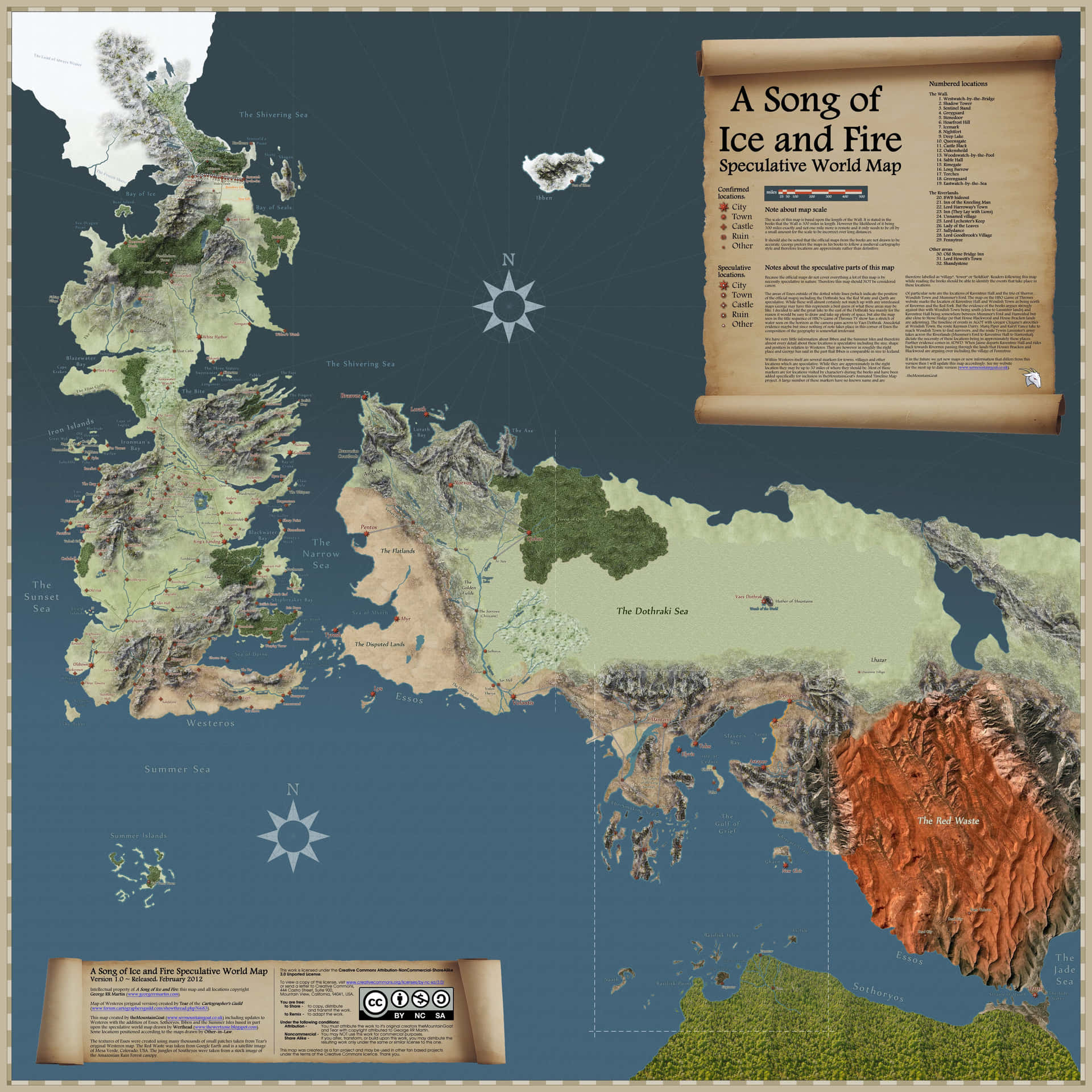 ゲーム・オブ・スローンズの地図 — ゲーム・オブ・スローンズ GIF 壁紙