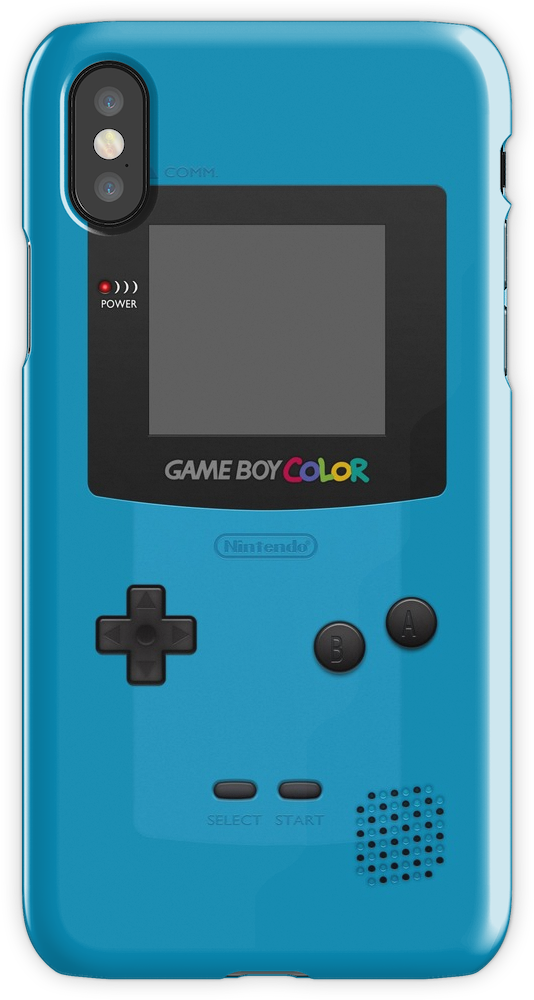 ゲームボーイカラー風スマホケースデザイン 壁紙