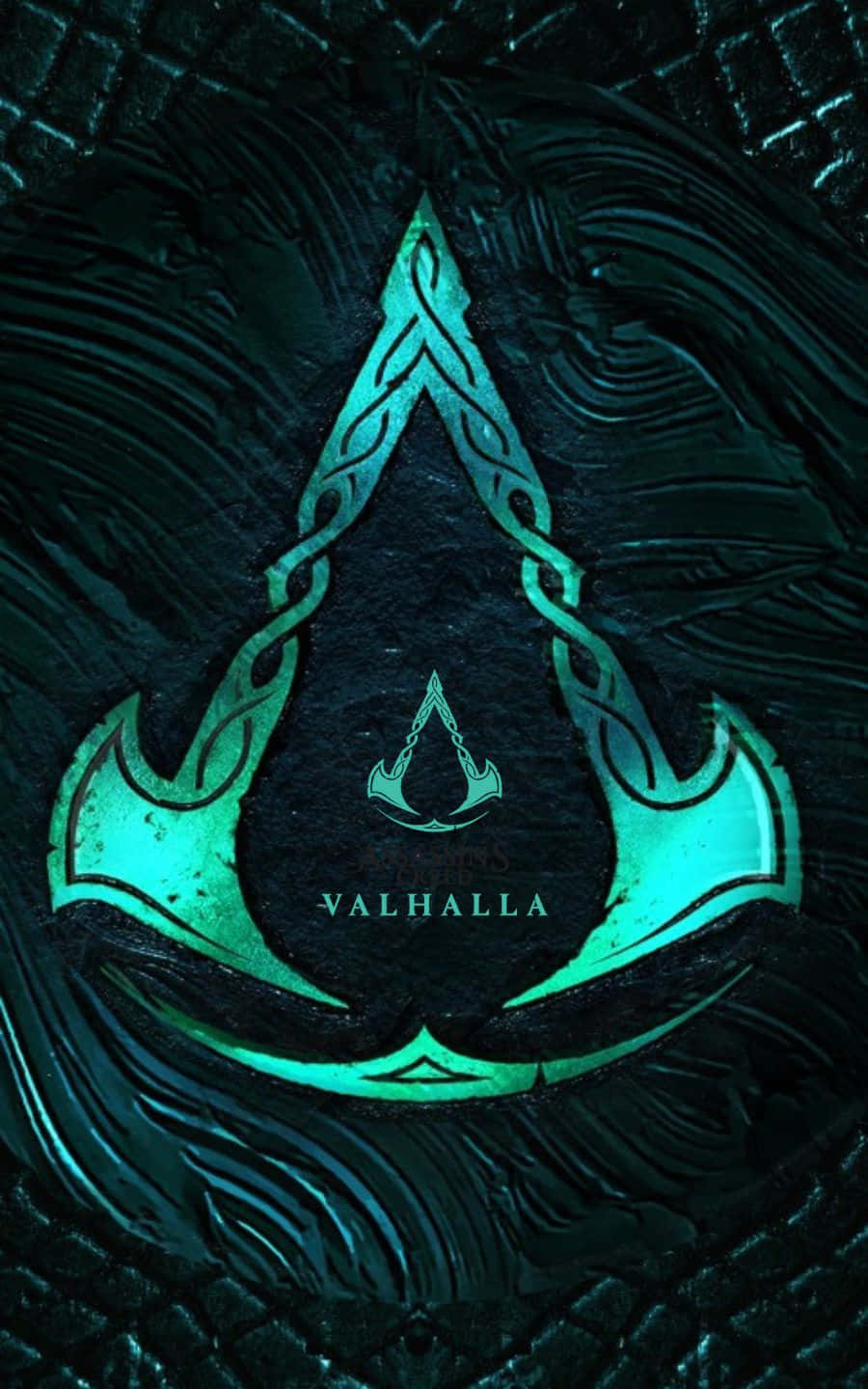 ゲームロゴ 1440p Assassin's Creed Valhalla 背景 壁紙