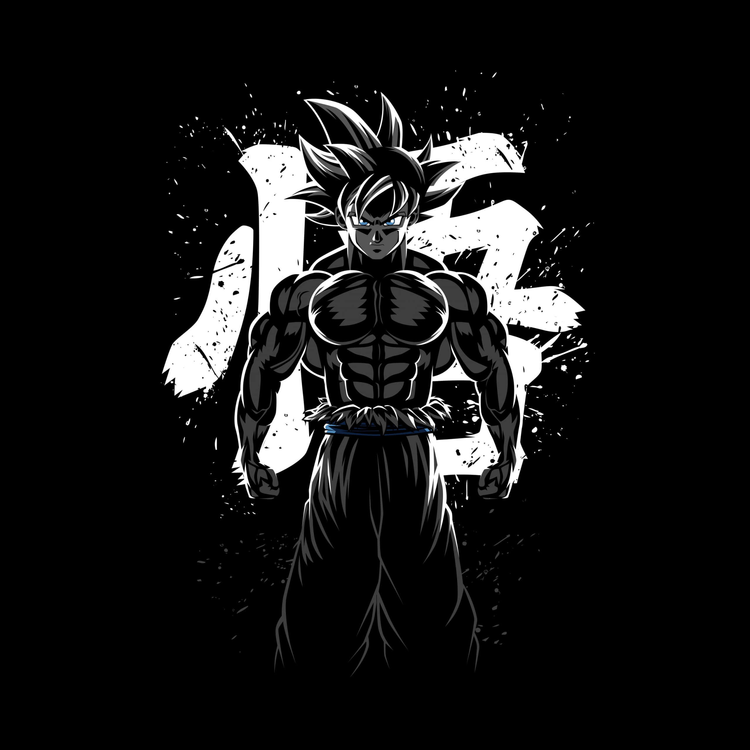 ゴクウブラックが闇の力を解き放つ壮絶なバトル 壁紙