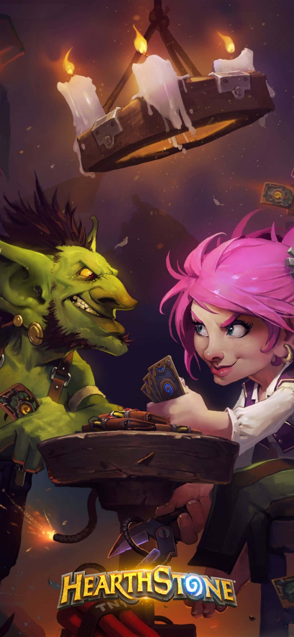 ゴブリンとノーム iPhone XS Hearthstone 壁紙