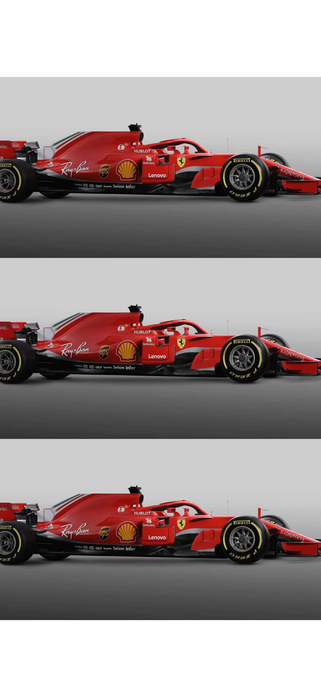 サイドプロフィールコラージュ iPhone XS F1 2018 背景 壁紙