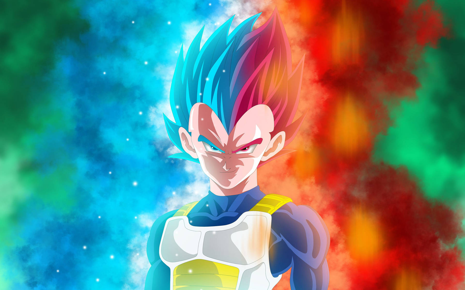 ベジータ ドラゴンボール カラフルな色 超サイヤ人 アニメキャラ ドラゴンボールZ 超ブロリー
