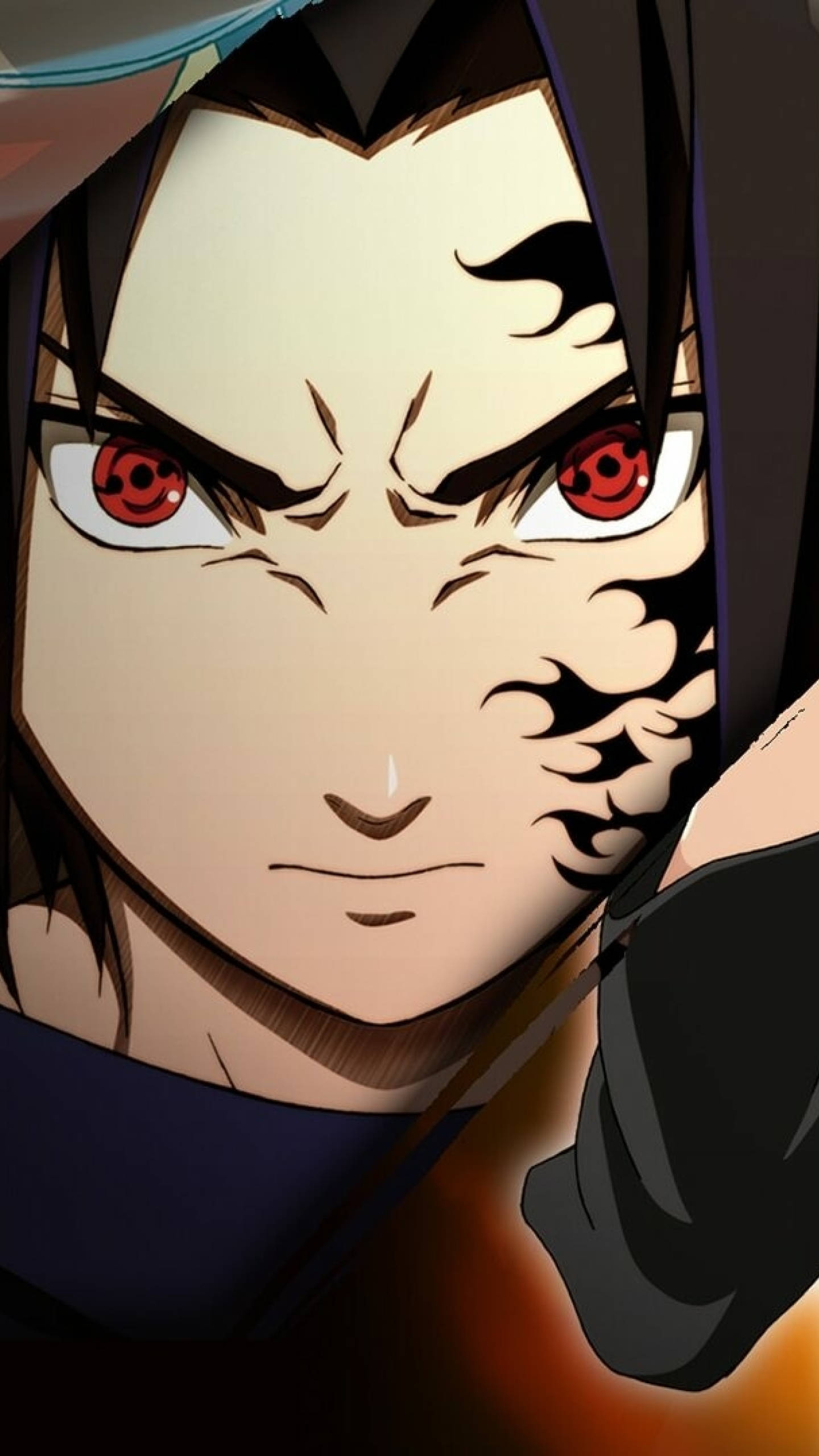 サスケ呪印アニメプロフィール 壁紙