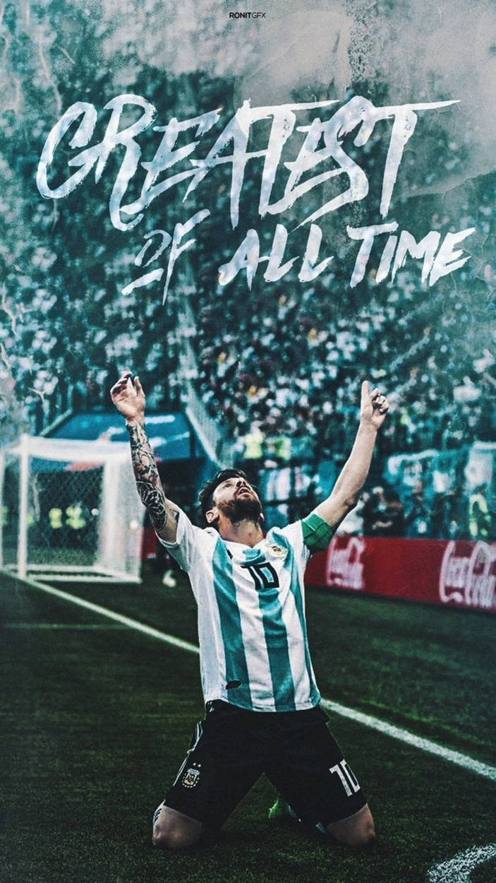 サッカー界のGOAT メッシ アルゼンチン — サッカー 壁紙