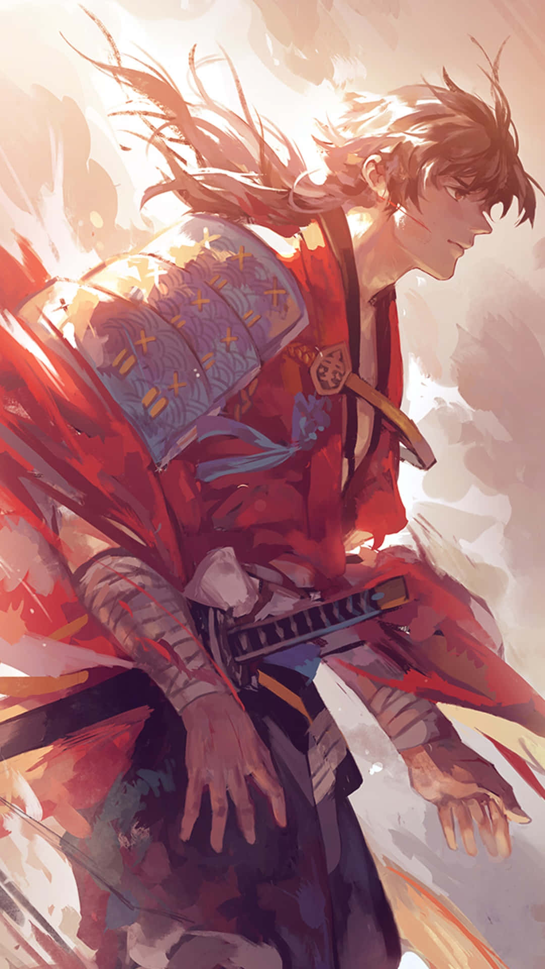 サムライアニメ『活撃 刀剣乱舞』ファンアート 壁紙