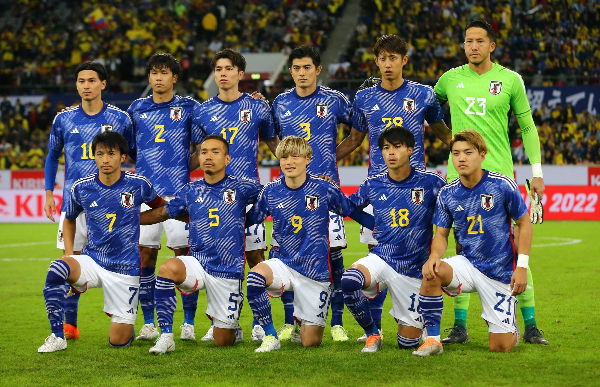 サムライブルー 日本代表サッカーチーム 2022 壁紙