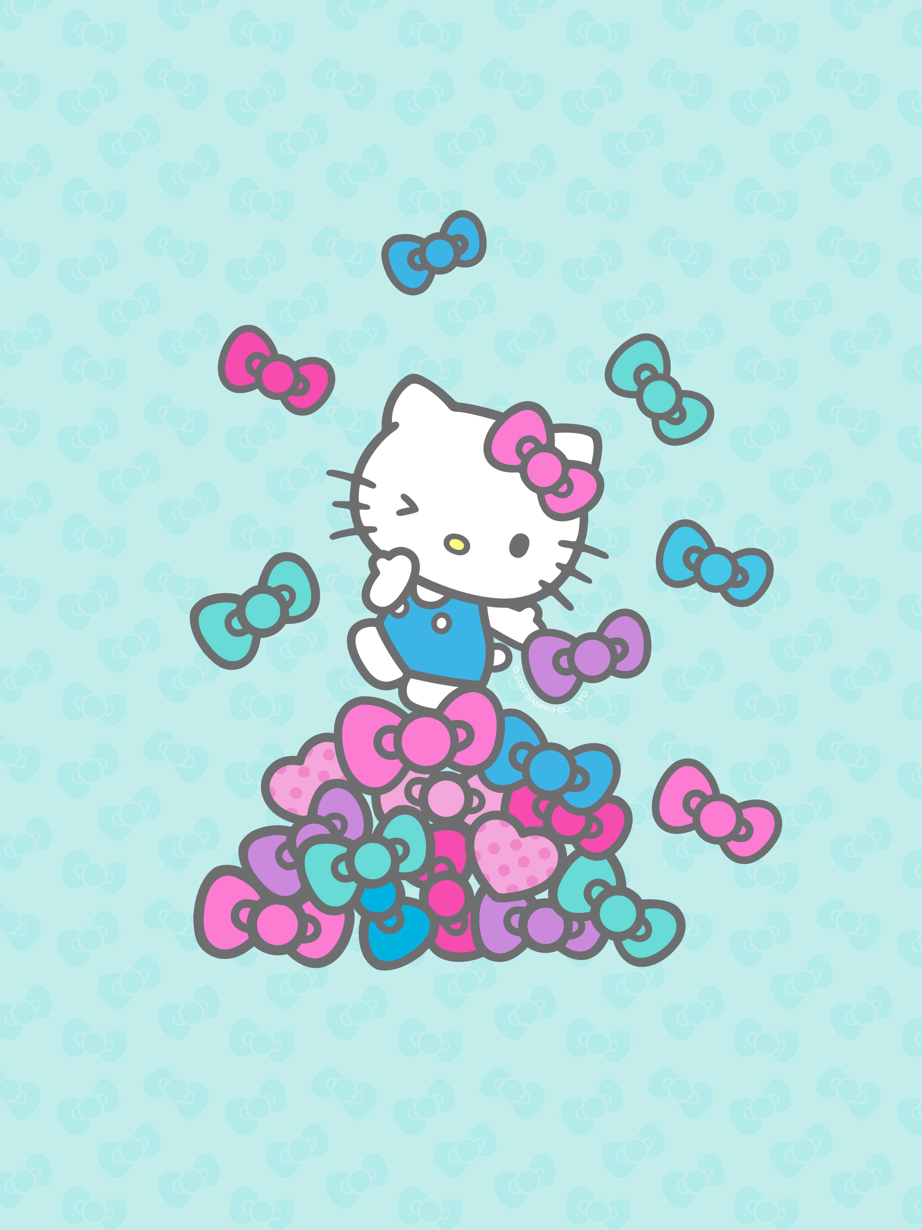 サンリオのファンタジー世界とメインキャラクターたち 壁紙
